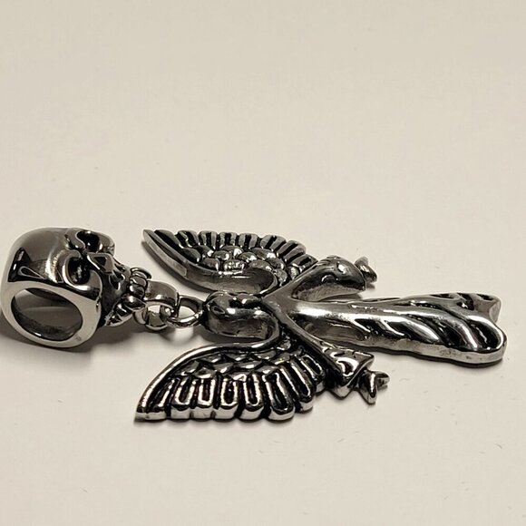 Skeleton Pendant Stainless Steel - Picture 6 of 10